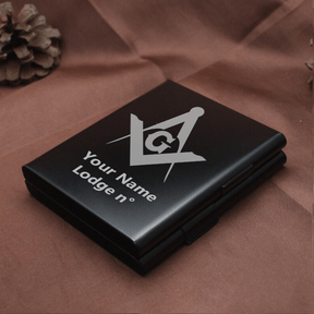 Master Mason Blue Lodge Cigarette Case - Various Colors