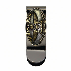 Widows Sons Money Clip - Chrome Metal - Bricks Masons