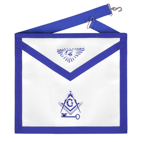 International Masons Apron - Royal Blue Ribbon