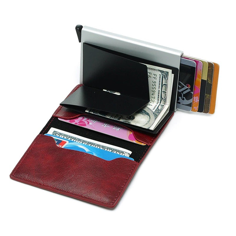 Master Mason Blue Lodge Wallet - Compass And Square G and Credit Card Holder (4 colors)