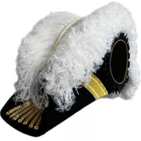 Past Grand Commander Knights Templar Chapeau - All White Plumes