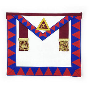 Principal English Royal Arch Apron - Red & Blue