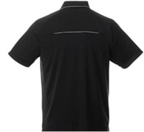 Master Mason Blue Lodge Polo Shirt - Black Debossed - Bricks Masons