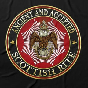 Scottish Rite Sweatshirt - 100% Cotton Double-headed Eagle - Bricks Masons