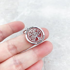 Ancient Israel - Tree Of Life Pendant 925 Sterling Silver - Bricks Masons