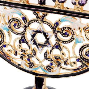 Ancient Israel Holder Stand Candlestick - Menorah Hanukkah  Jewish  Chanukah - Bricks Masons