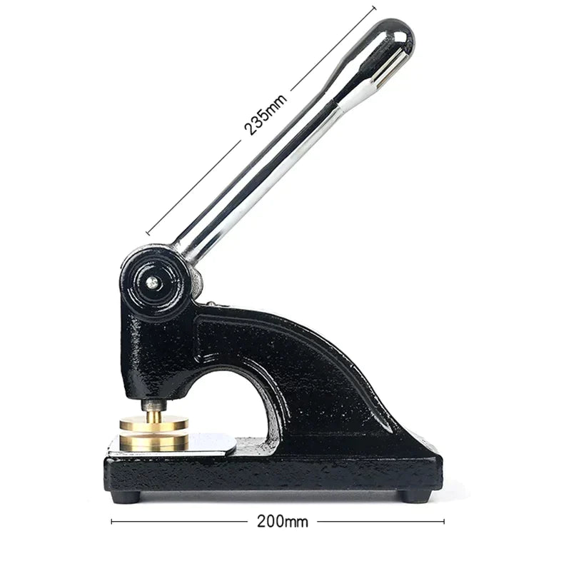 Royal & Select Masters  Long Reach Seal Press - Heavy Embossed Stamp Black Color Customizable - Bricks Masons