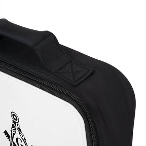 Master Mason Blue Lodge Lunch Bag - White with Square & Compass G