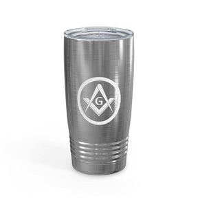 Master Mason Blue Lodge Ringneck Tumbler - 20oz Square & Compass G