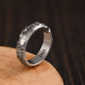 Eye Of Providence Ring - Adjustable 925 Sterling Silver - Bricks Masons