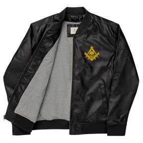 Widows Sons Jacket - Leather Golden Embroidery