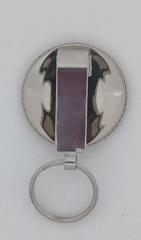 Master Mason Blue Lodge Keychain - Handcrafted Silver & Blue Truth & Charity Mason - Bricks Masons