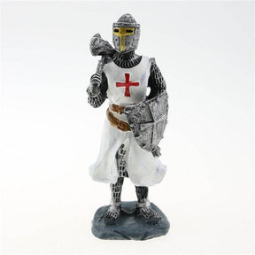 Knights Templar Figurine - 3D Resin with Magnet Decoration - Bricks Masons