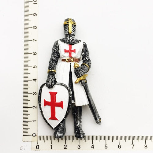 Knights Templar / Order Of Malta / Commandery Refrigerator Magnet - Various Colors - Bricks Masons