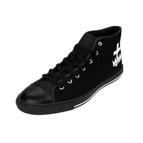 Knights Templar Sneaker - High-top Black & White - Bricks Masons