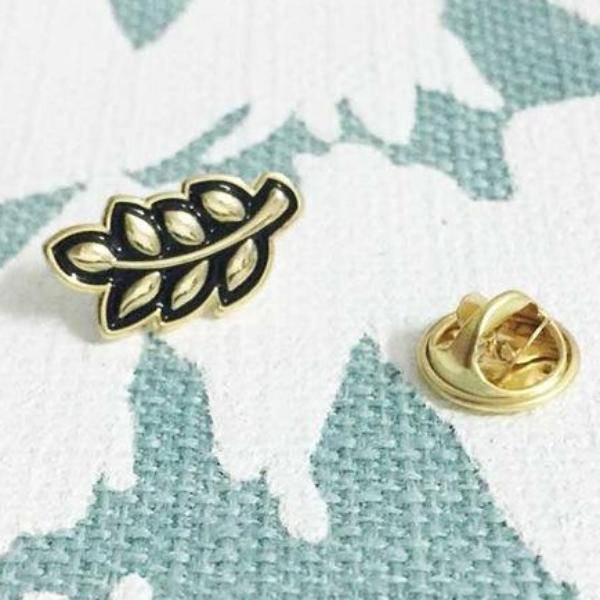 Masonic Clothing Accessories Set - Sprig of Acacia Hiram Abiff Leaf - Bricks Masons