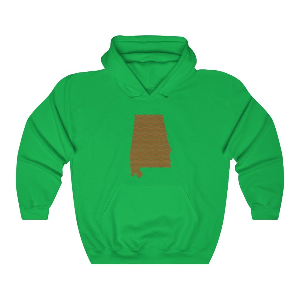 Masonic Hoodie - ALABAMA State - Bricks Masons