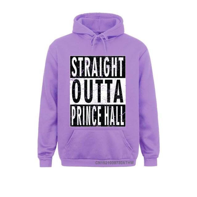 Masonic Hoodie - Straight Outta Prince Hall Various Colors - Bricks Masons