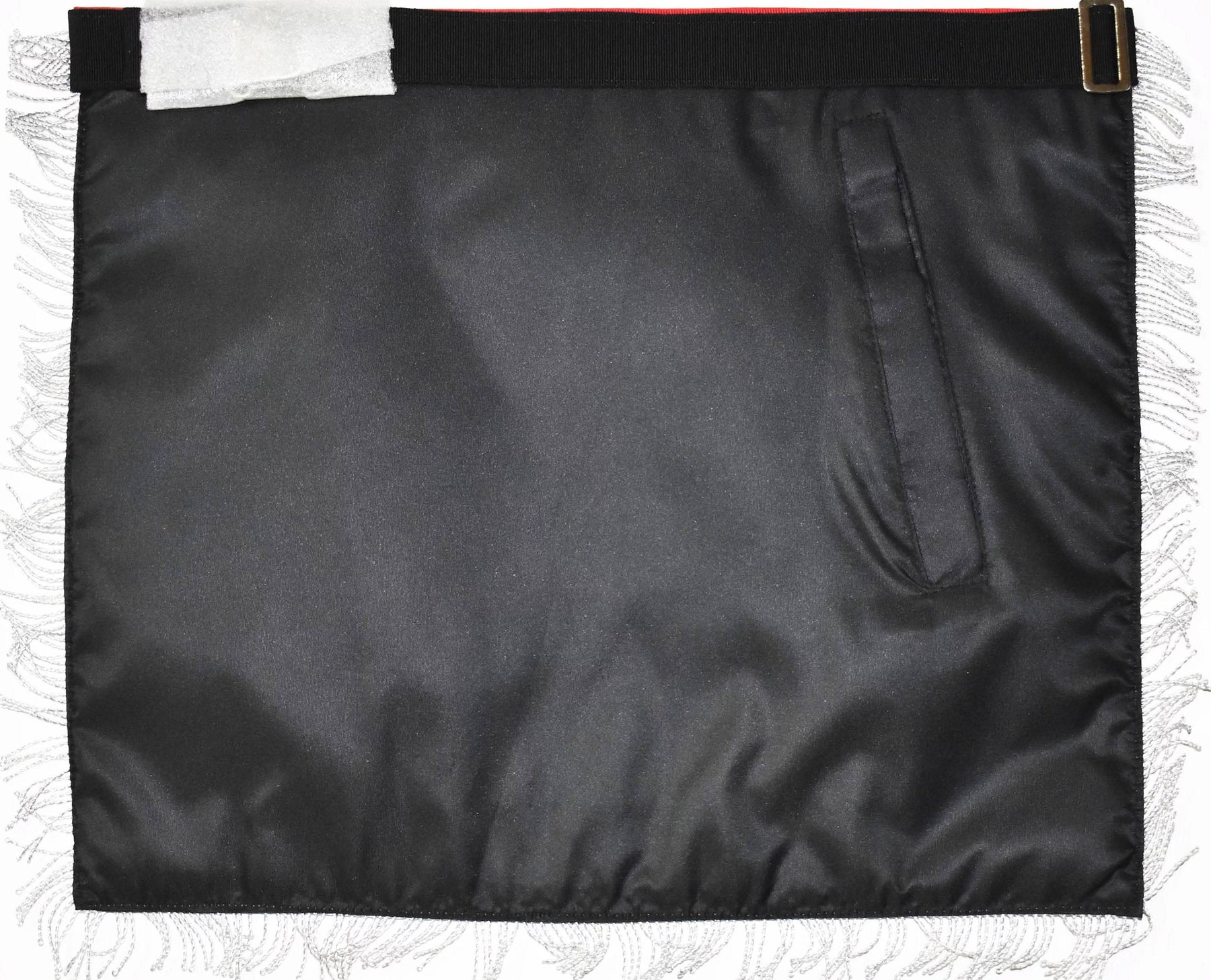 Master Mason Blue Lodge Apron - Red Machine Embroidery - Bricks Masons