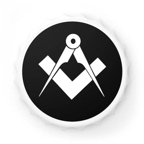 Master Mason Blue Lodge Bottle Opener - Square & Compass - Bricks Masons