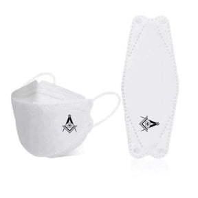 Master Mason Blue Lodge Face Mask - Various Colors - Bricks Masons