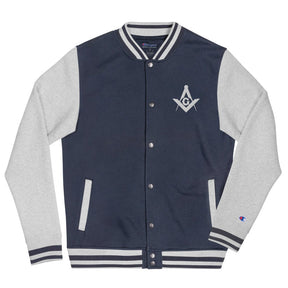 Master Mason Blue Lodge Jacket - Square and Compass G Various Colors - Bricks Masons