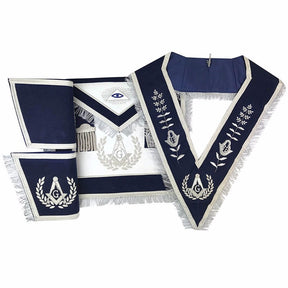 Master Mason Blue Lodge Regalia Set - Navy - Bricks Masons