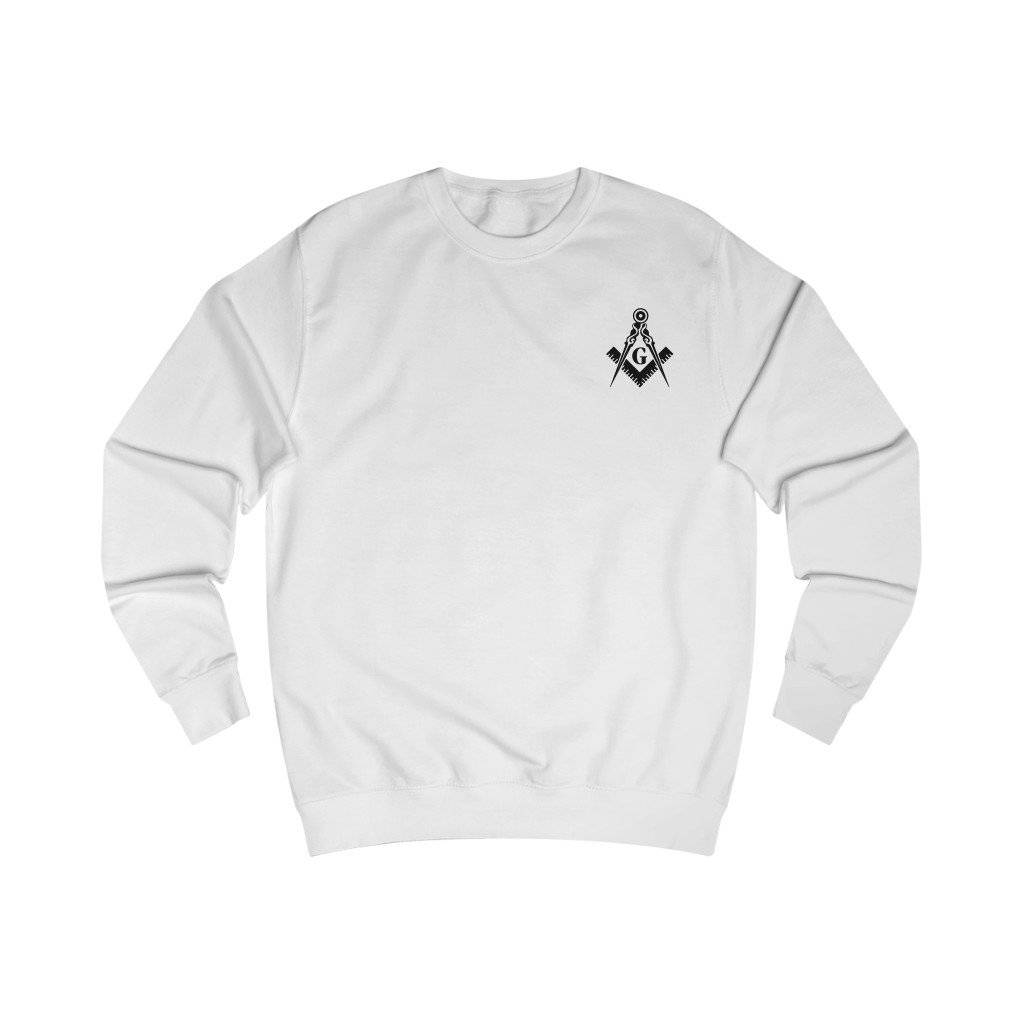 Master Mason Blue Lodge Sweatshirt - Various Colors Square & Compass G - Bricks Masons
