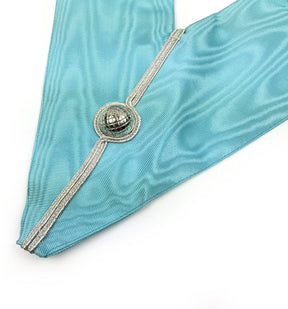 Master Mason Craft English Regulation Regalia Set - MM Apron, Officer Collar and Glove - Bricks Masons