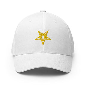 OES Baseball Cap - Golden Embroidery - Bricks Masons