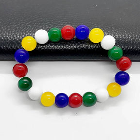OES Bracelet - Handmade Multicolored - Bricks Masons
