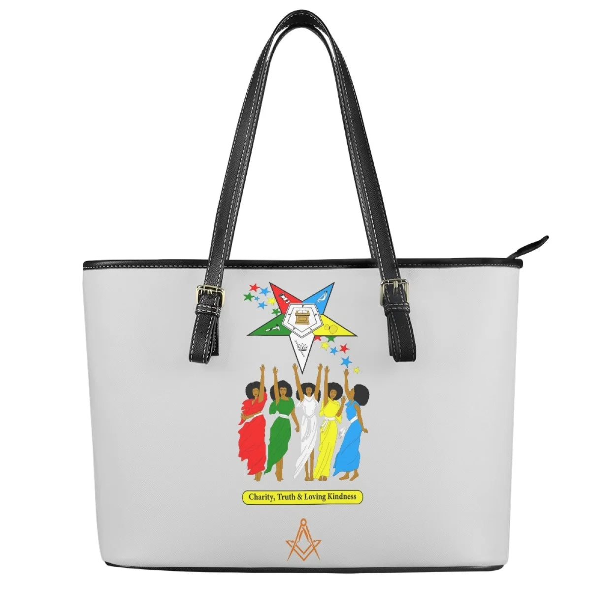 OES Handbag - Order Of Eastern Star Ladies - Bricks Masons