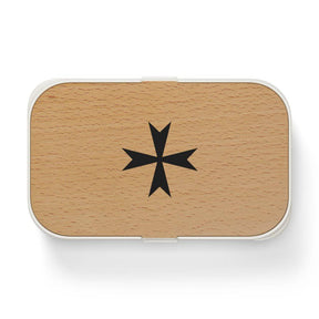 Order Of Malta Lunch Box - Wooden Lid - Bricks Masons