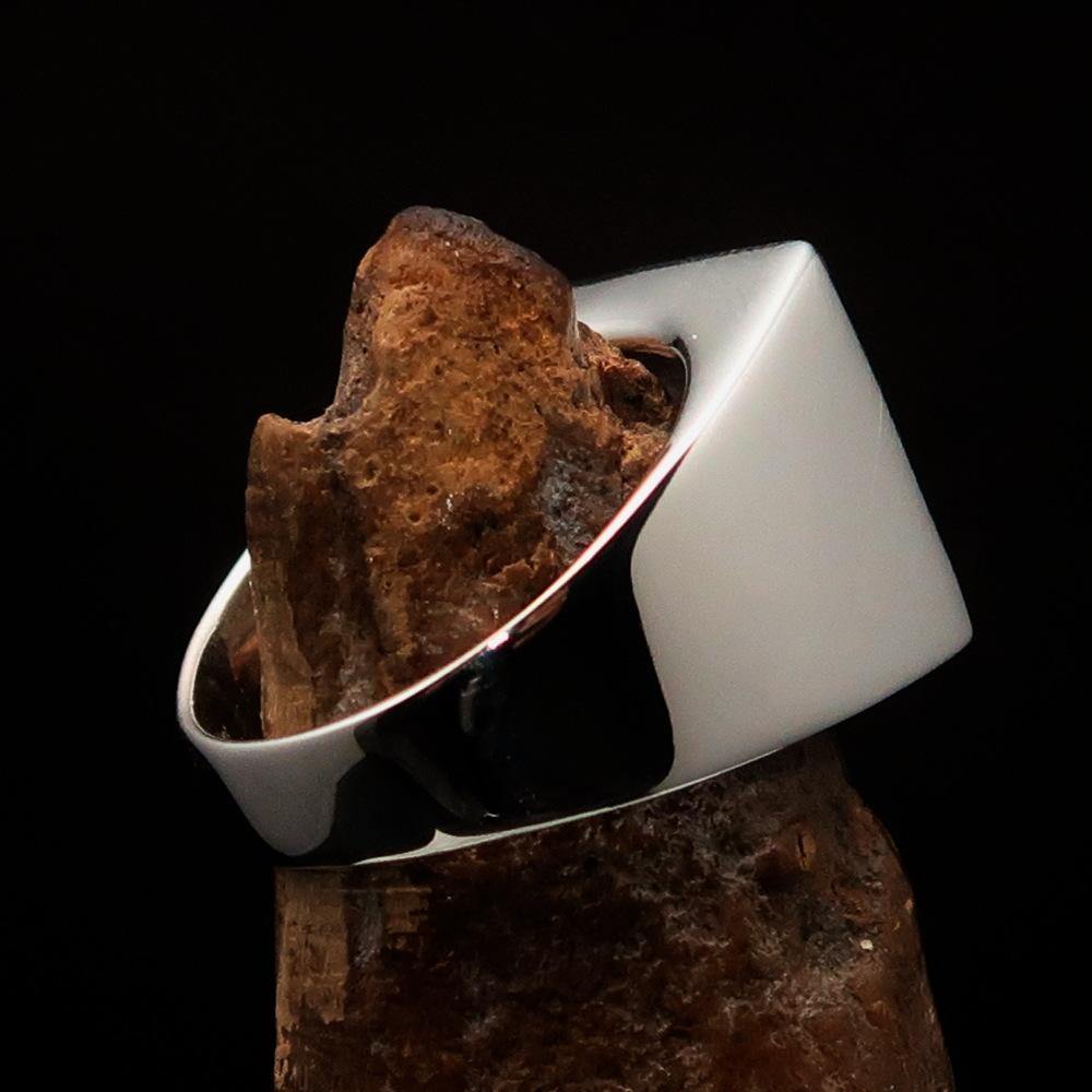 Order of Malta Ring - Blue Cross Sterling Silver - Bricks Masons