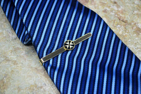 Order Of Malta Tie Bar - Gold - Bricks Masons