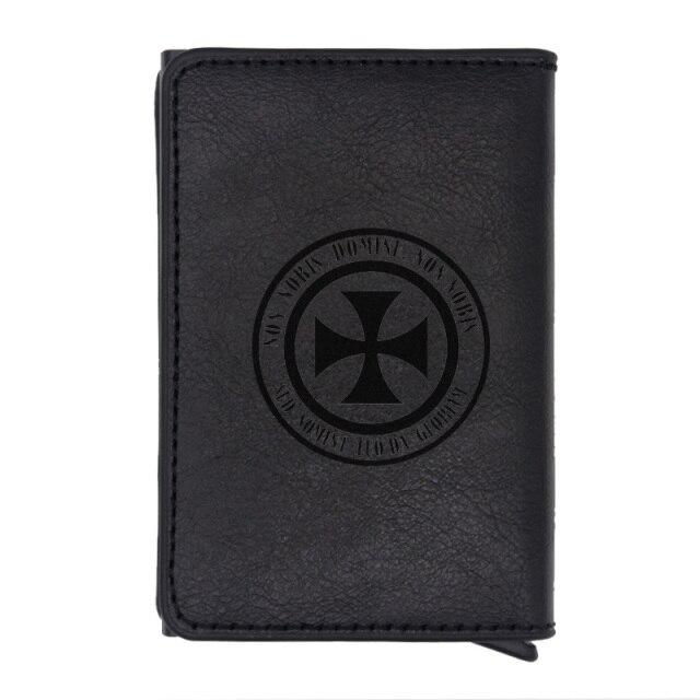 Knights Templar Commandery Wallet - Credit Card Holder (4 colors)