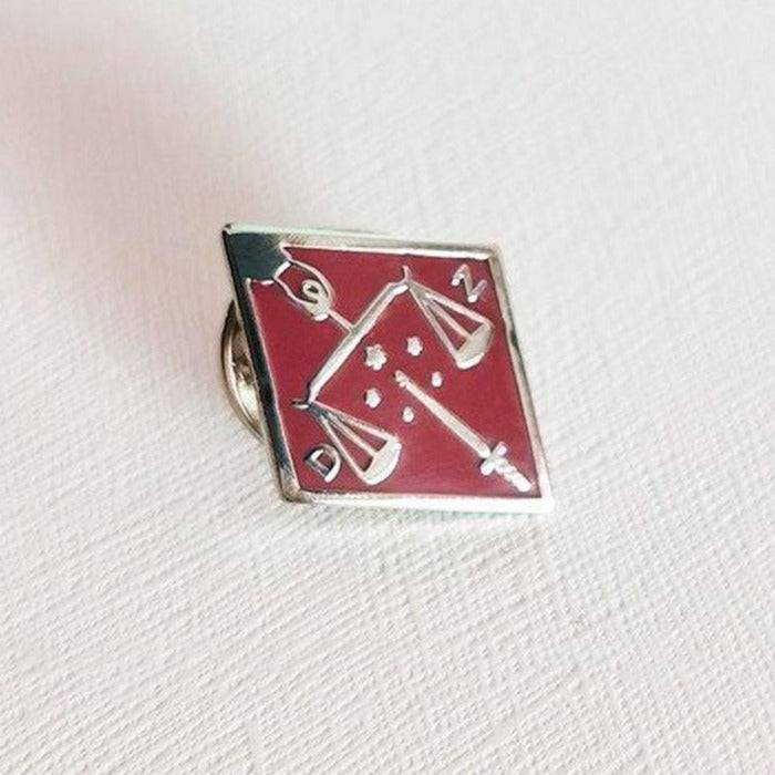 16th Degree Scottish Rite Lapel Pin - Princes of Jerusalem Rhombus