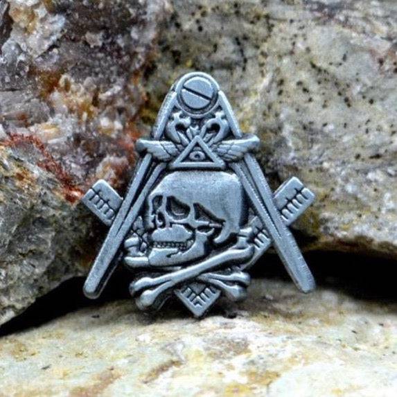 Widows Sons Lapel Pin - Silver