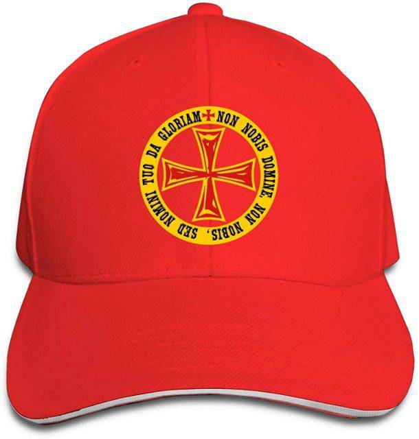 Knights Templar Commandery Baseball Cap - (Non nobis Domine, Non nobis)