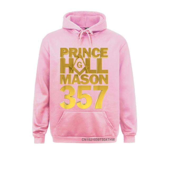 Master Mason Blue Lodge Hoodie - Prince Hall Mason 357 Square and Compass G [Multiple Colors]