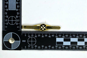 Order Of Malta Commandery Tie Bar - Gold