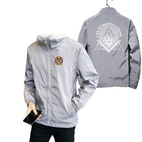 Master Mason Blue Lodge Jacket - Brothers Keeper Square & Compass G (Multiple Colors)