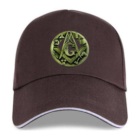 Master Mason Blue Lodge Baseball Cap - Square and Compass G Adjustable (12 colors)