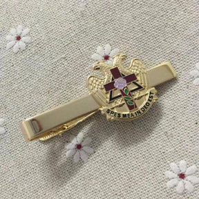 32nd Degree Scottish Rite Tie Clip - SPES MEA IN DEO EST - Bricks Masons