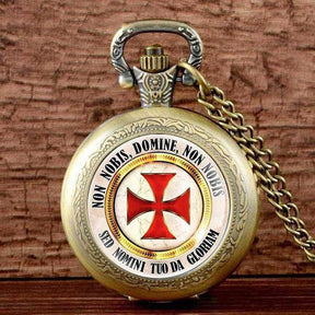 Knights Templar Commandery Pocket Watch - Various Colors