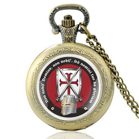 Knights Templar Commandery Pocket Watch - Three Colors