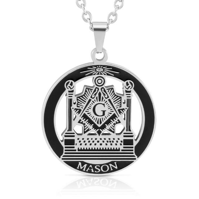 Master Mason Blue Lodge Necklace - Pillars Lodge