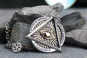 Eye Of Providence Necklace - Stainless Steel