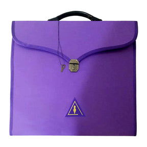 Council Apron Case - Purple Leather Different Sizes MM, WM, Provincial