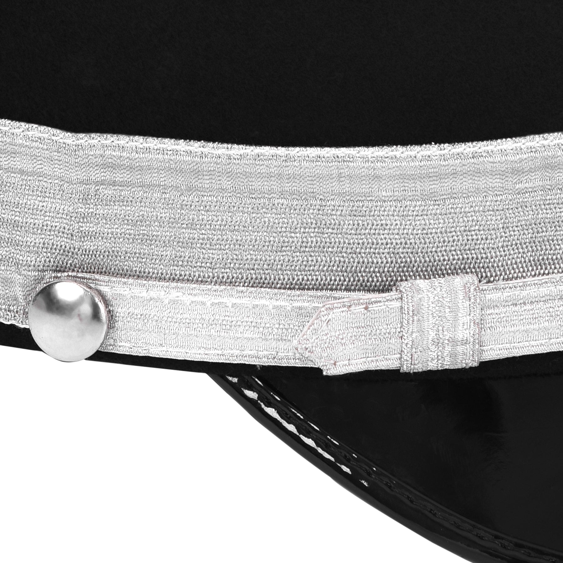 Sir Knight Knights Templar Fatigue Cap - Silver Metal - Bricks Masons